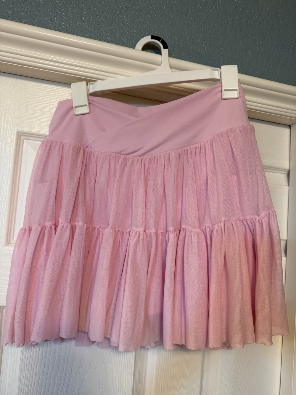 Blogilates Women’s Pink Tiered Tulle Skirt